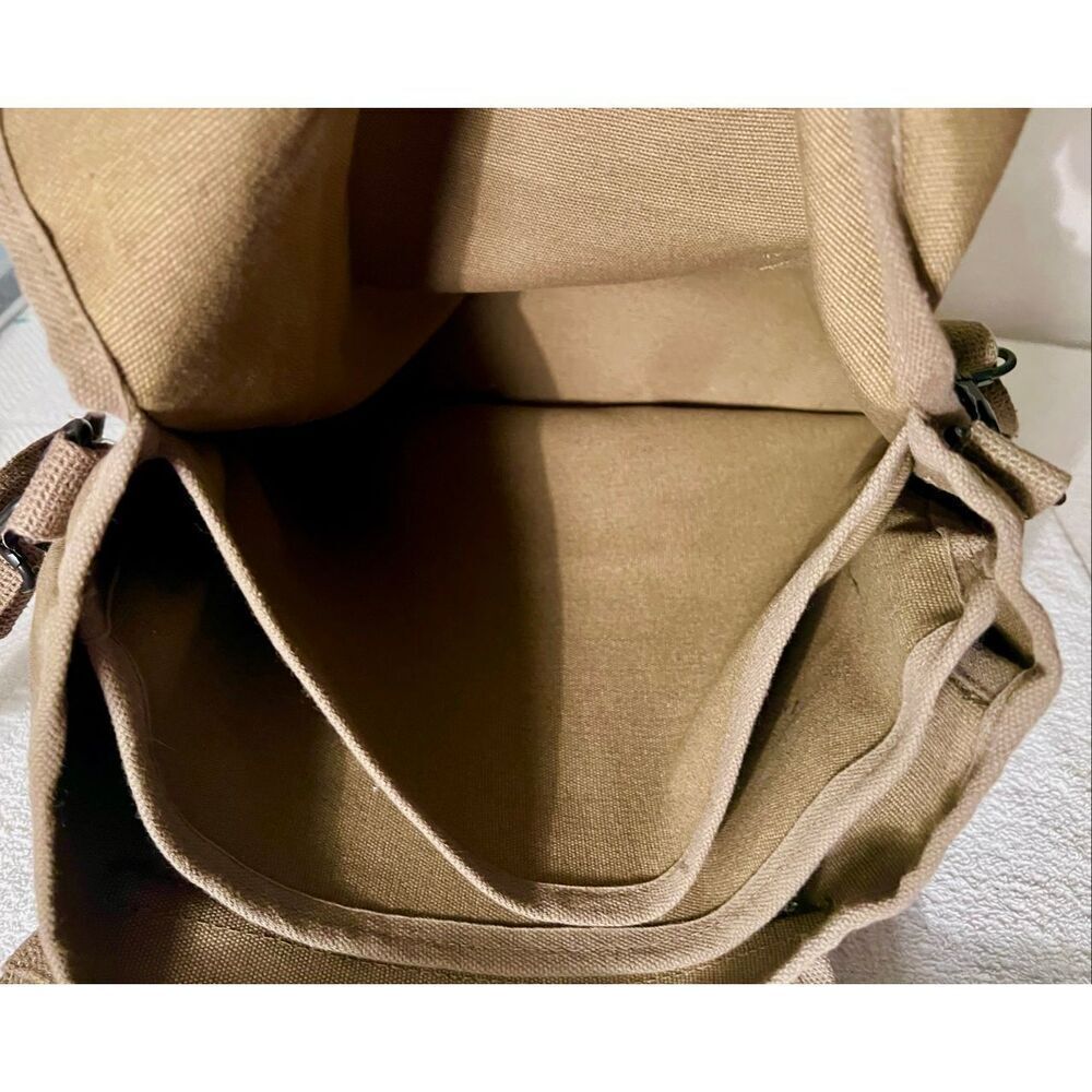 Rothco Israeli Military Paratrooper Emblem Canvas Shoulder Messenger Bag NWOT - Picture 10 of 14